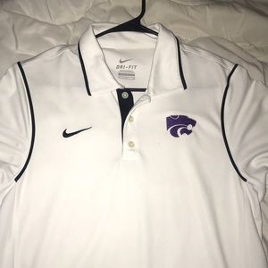 NIKE KANSAS STATE MENS GOLF POLO
